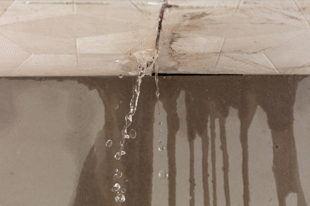 Professional Sewage Cleanup technician working in Bangor, MI